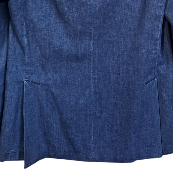 NWT Polo Ralph Lauren Morgan Slim Fit Double Breasted Denim Sport Coat SZ 38R - Picture 7 of 15